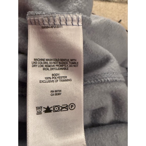 Columbia Mens Full Zip Fleece Jacket Grey Two Tone WS3220 Size 5X - Picture 3 of 11